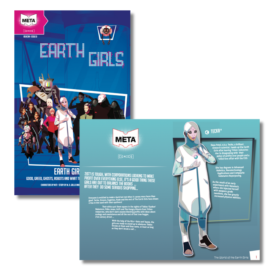 Gaia Talks: Earth Girls™ Ashcan PDF